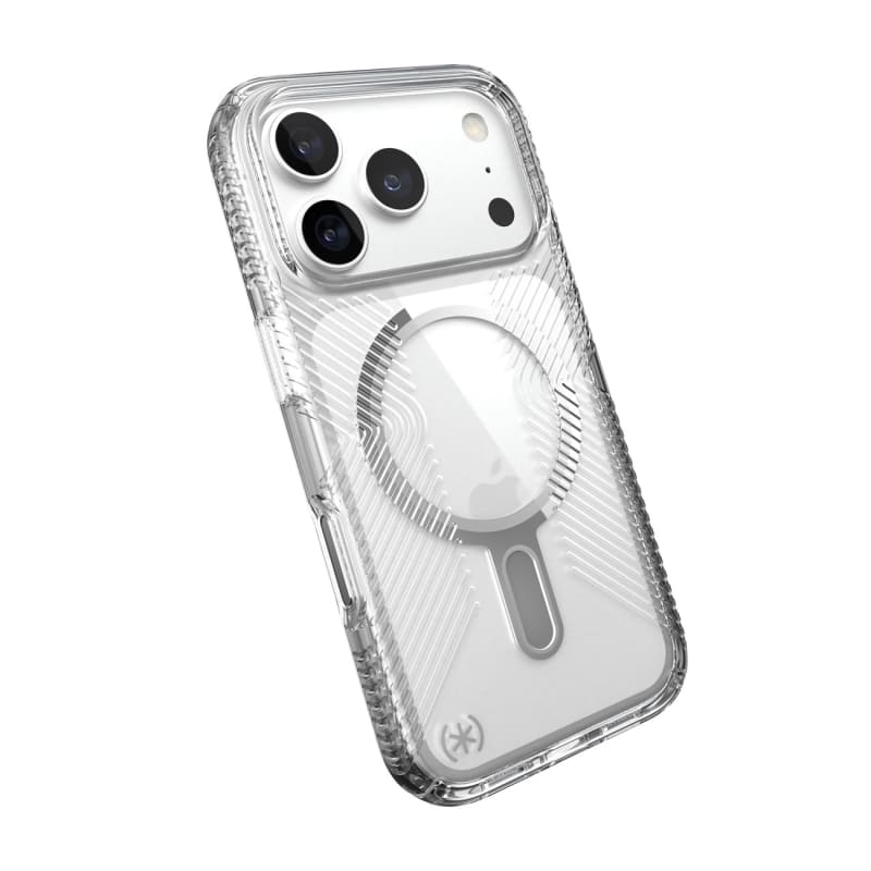 Speck Presidio Perfect Clear Grip Case with ClickLock MagSafe for iPhone 18 Pro - Clear