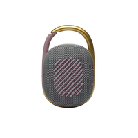 Thumbnail for JBL Clip 4 Ultra-portable Waterproof Speaker - Grey/ Pink