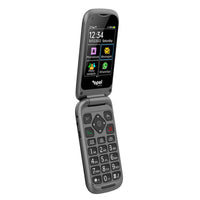 Thumbnail for Opel Mobile 4G TouchFlip (2.8'', Big Button, Flip Phone) - Black