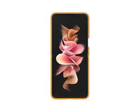 Thumbnail for Samsung Leather Cover for Galaxy Flip3 - Mustard