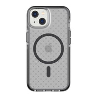 Thumbnail for Tech21 Evo Check Case with MagSafe for Iphone 14 - Smokey Black
