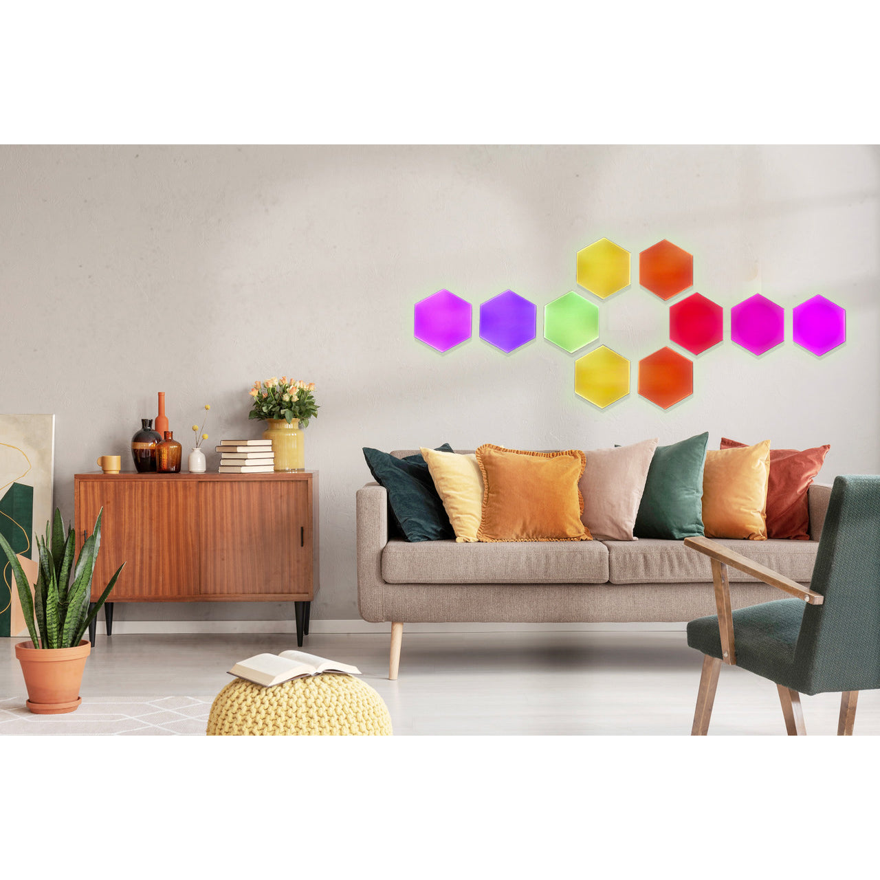 Laser Smart Home DIY Hexagon Light