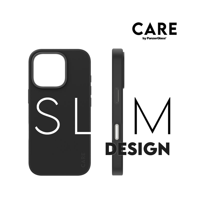 PanzerGlass CARE Fashion MagSafe Case for iPhone 16 Pro- Black