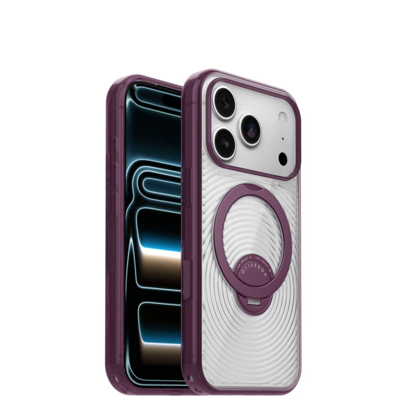 OtterBox Symmetry Stand Case for iPhone 18 Pro, 17 Pro - Purple