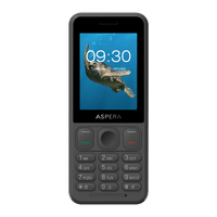 Thumbnail for Aspera F48 (2.4'', 128MB, Big Button Keypad) Senior Friendly - Black/Grey