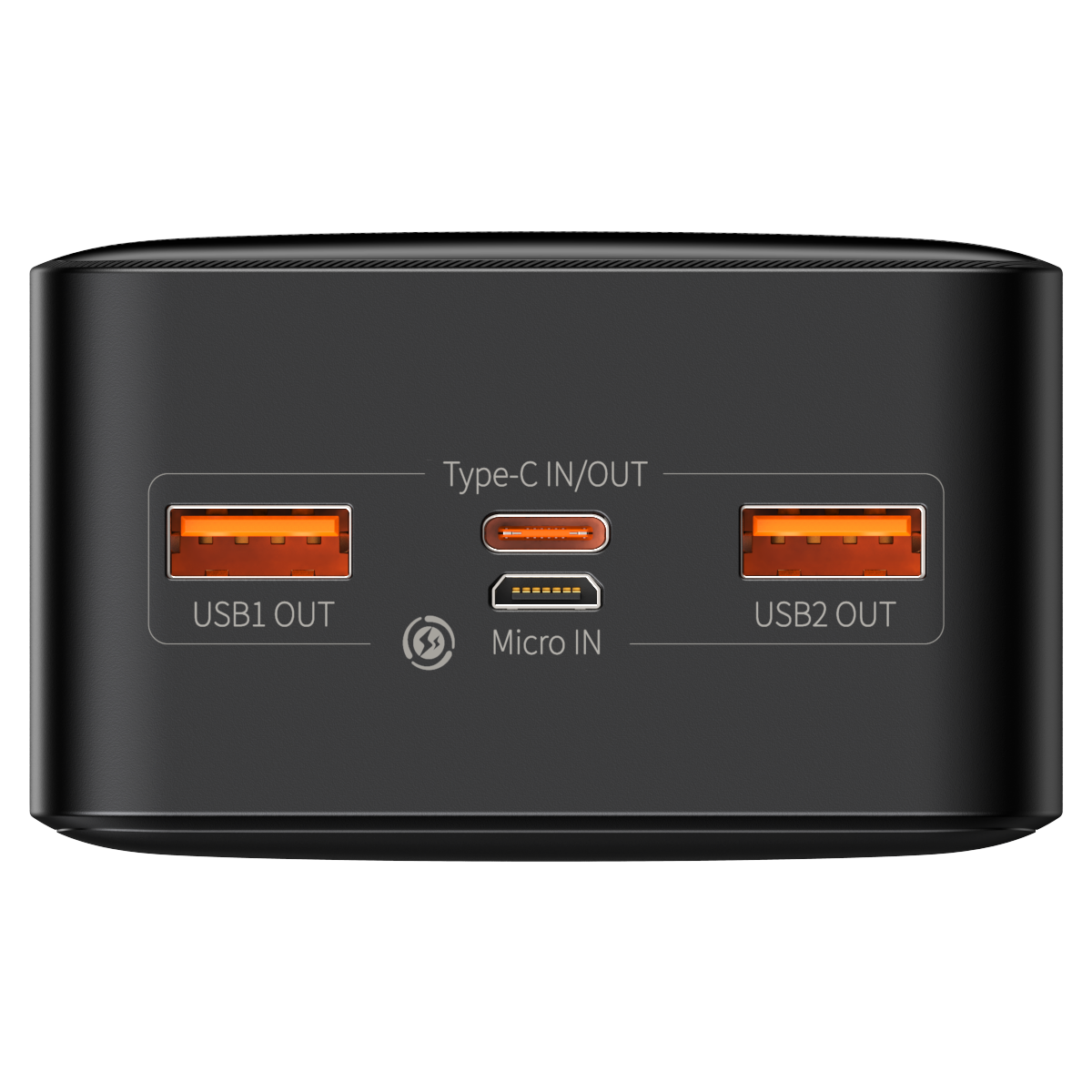 Baseus 20W 30000mAh Bipow Digital Display Power bank - Black