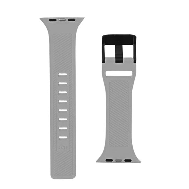 UAG Scout Silicone Strap for Apple Watch (40-42mm) - Silver