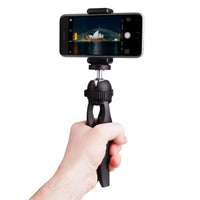 Laser Mini Tripod with Phone Adapter - Black