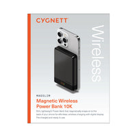 Thumbnail for Cygnett Magslim 10000mAh Magnetic Wireless Power Bank - Black