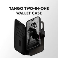 CARE by PanzerGlass Tango 2-in-1 MagSafe Wallet Case for iPhone 18 Pro Max, 17 Pro Max -Black