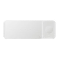 Thumbnail for Samsung Wireless Charger and Trio Charging Pad with AC Charger - White