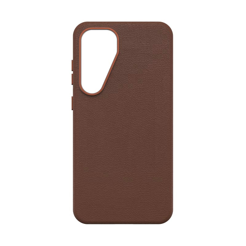 OtterBox Symmetry Cactus Leather Case for Samsung Galaxy S25+ - Rich Adobe