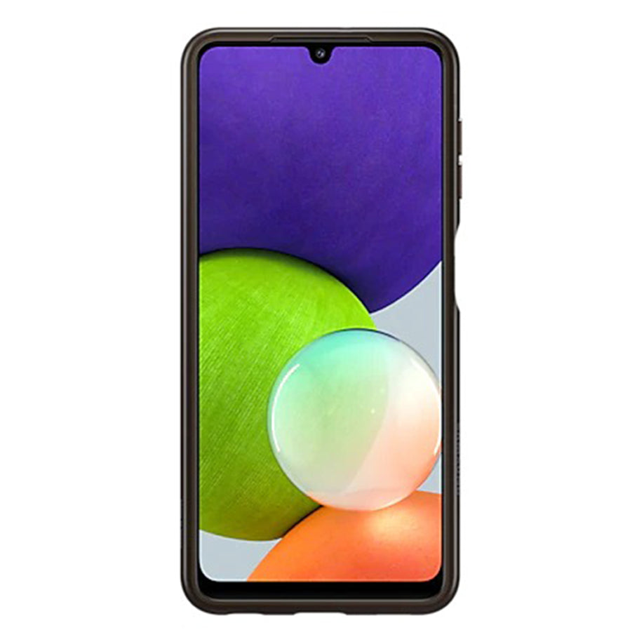 Samsung Galaxy A22 4G Soft Clear Cover Case - Black