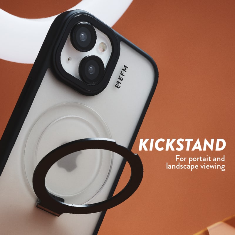 EFM Alta Case Armour with D3O Bio for iPhone 15 - 6.1" - Black