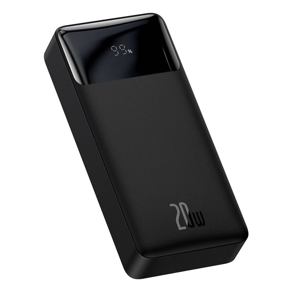 Baseus 20W 20000mAh Bipow Digital Display Power bank - Black