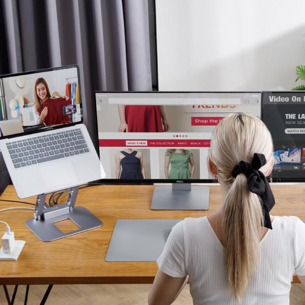 J5 Create JTS427 Multi-Angle Dual HDMI Docking Stand