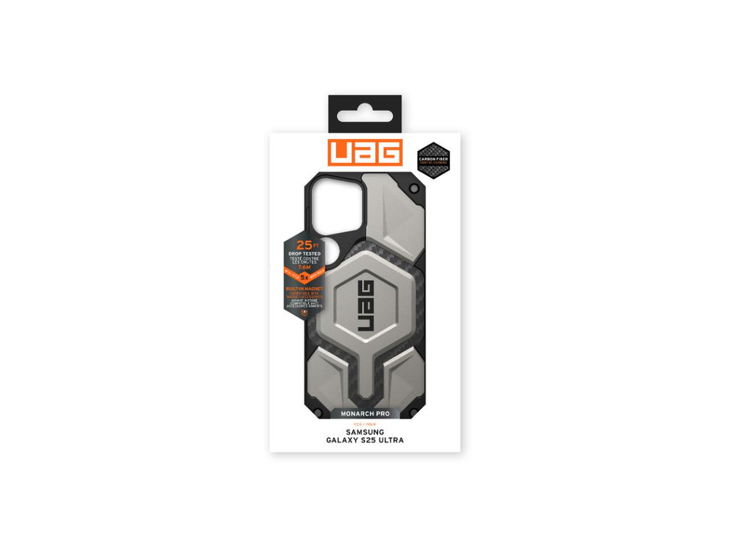 UAG Monarch Pro Case for Samsung Galaxy S25 Ultra - Titanium