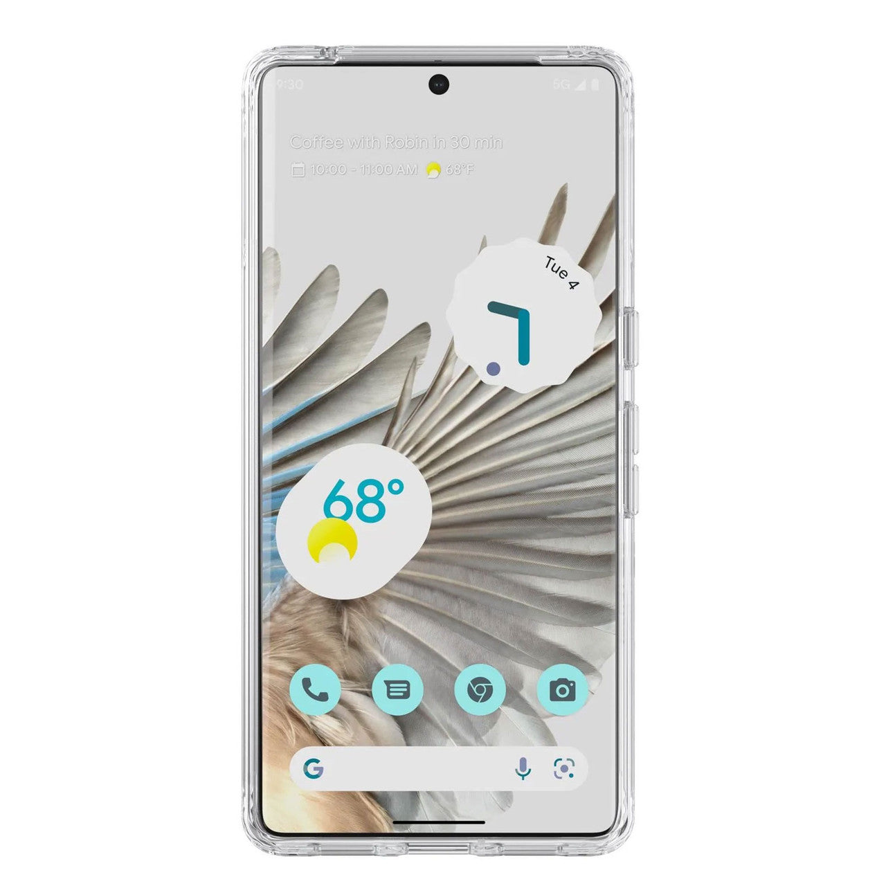 Tech21 EvoClear Case for Pixel 7 Pro - Clear