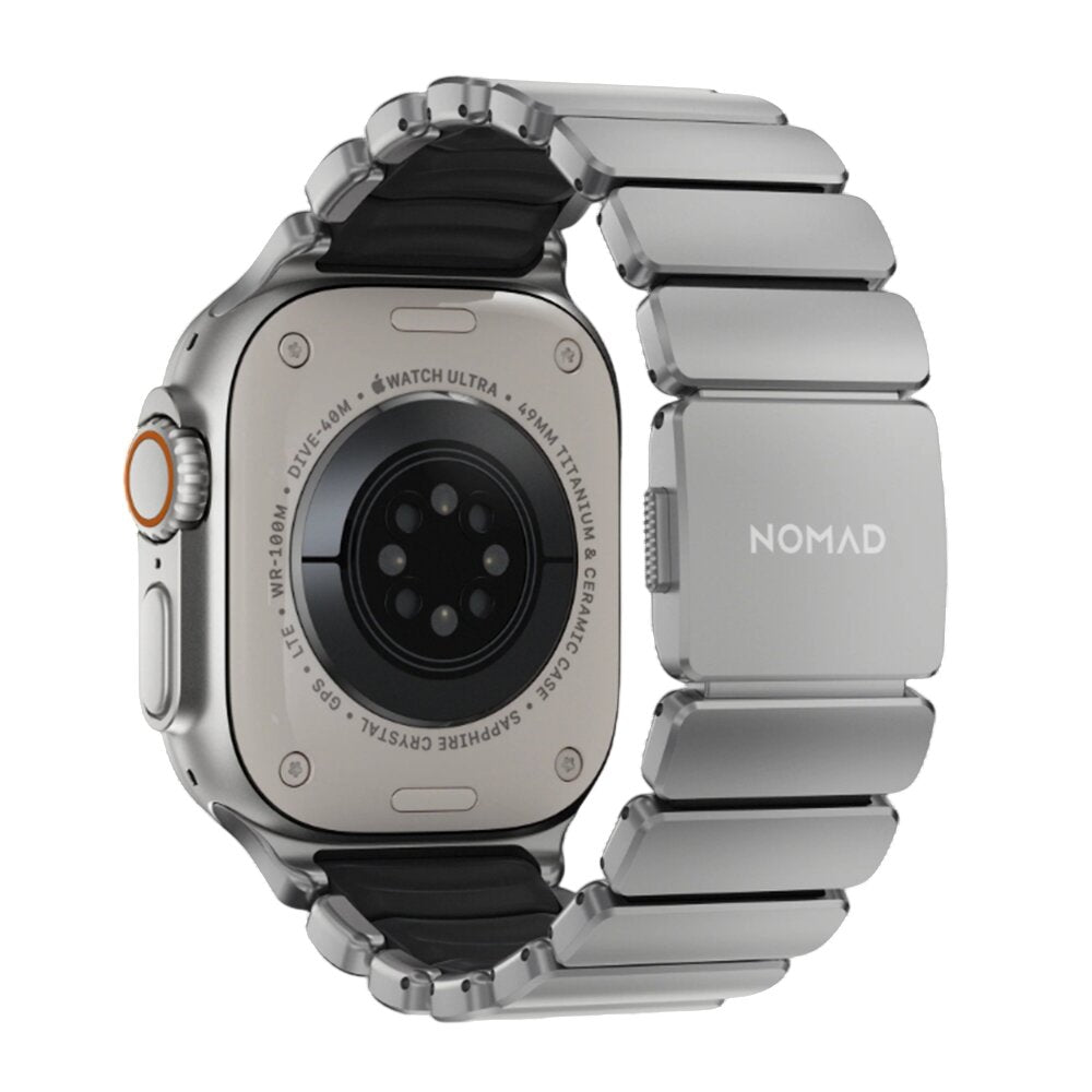 NOMAD Stratos for Apple Watch (49mm/ULTRA1&2) - Natural/Black