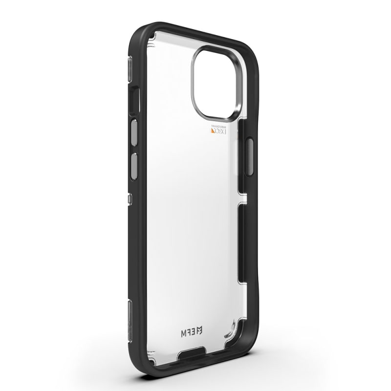 EFM Cayman Case Armour with D3O 5G Signal Plus for iPhone 13 mini (5.4") - Carbon