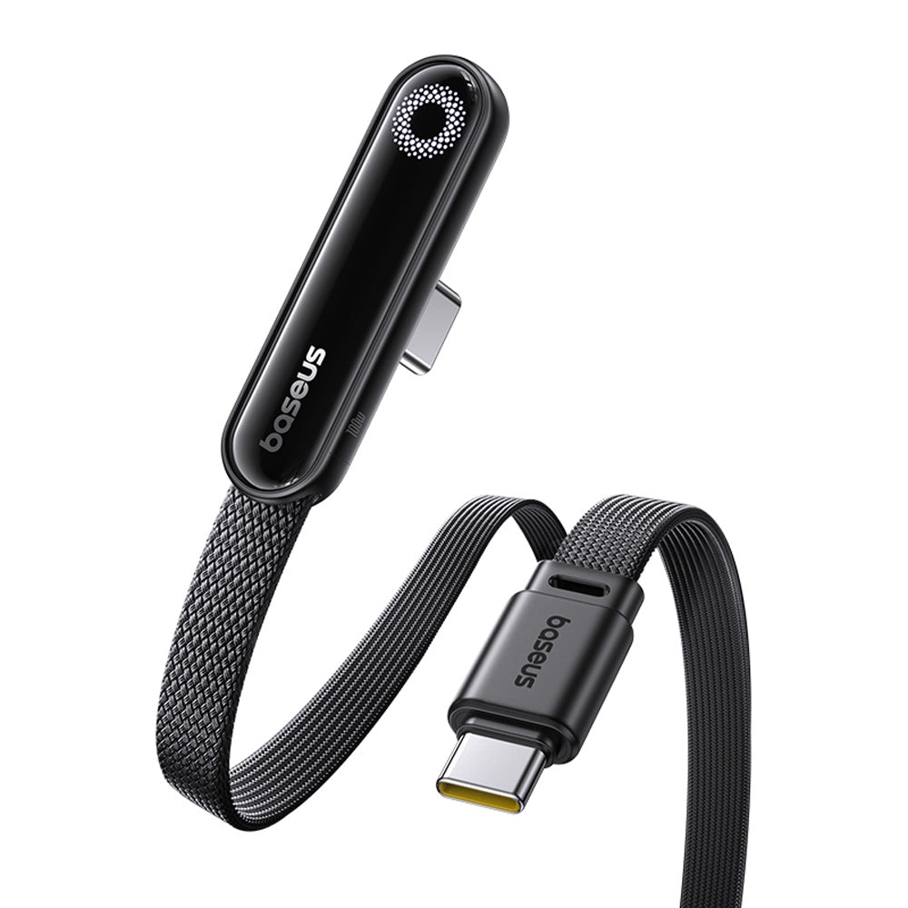 Baseus MVP 3 Fast Charging Cable USB-C to USB-C 100W 1M for 15 / 16 / 17 Series - Black