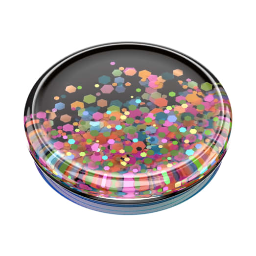 PopGrip Universal Grip (Gen2) Holder Tidepool Rave Confetti- Iridescent