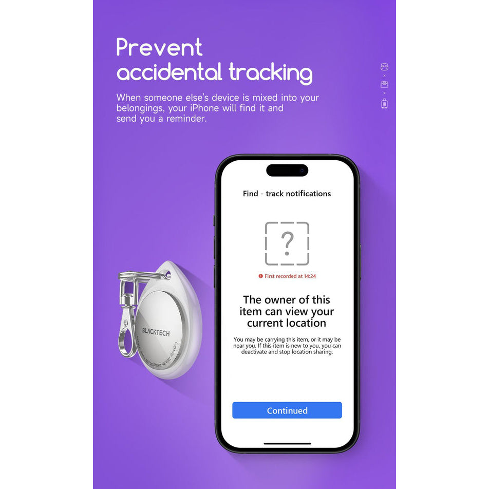 BL-DI29 iTag Anti Lost Tracker Apple "Find My" Certified - White