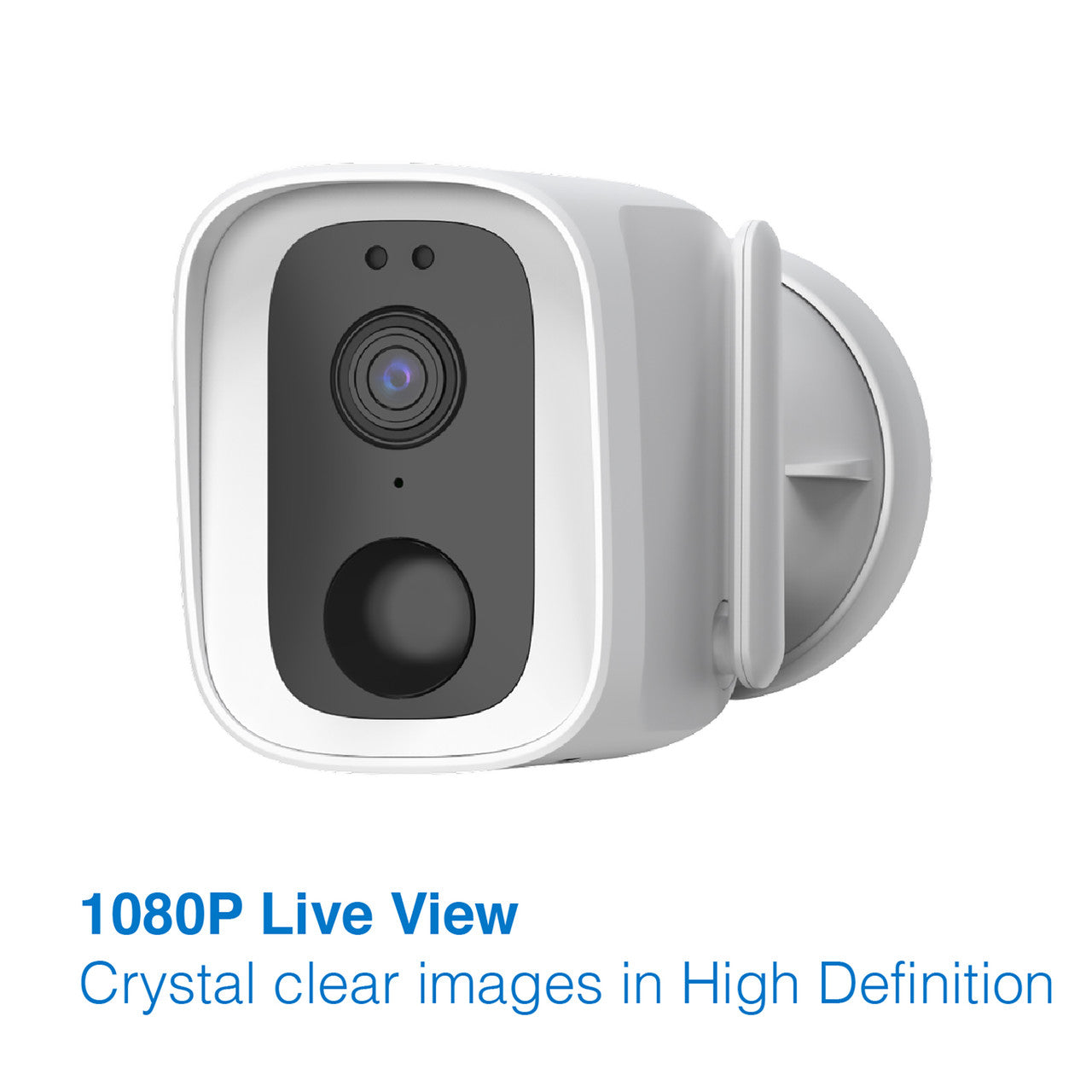 Laser Full HD Wireless Security Camera - IP65, 1080P, Two-Way Audio