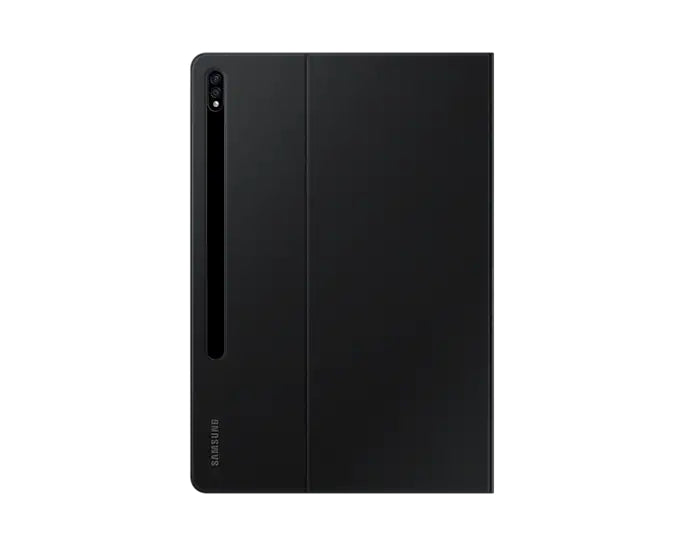 Samsung Galaxy Tab S7+ Book Cover - Mystic Black