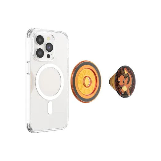 PopSockets Magsafe Licensed PopGrip Charmander Flame-Multi