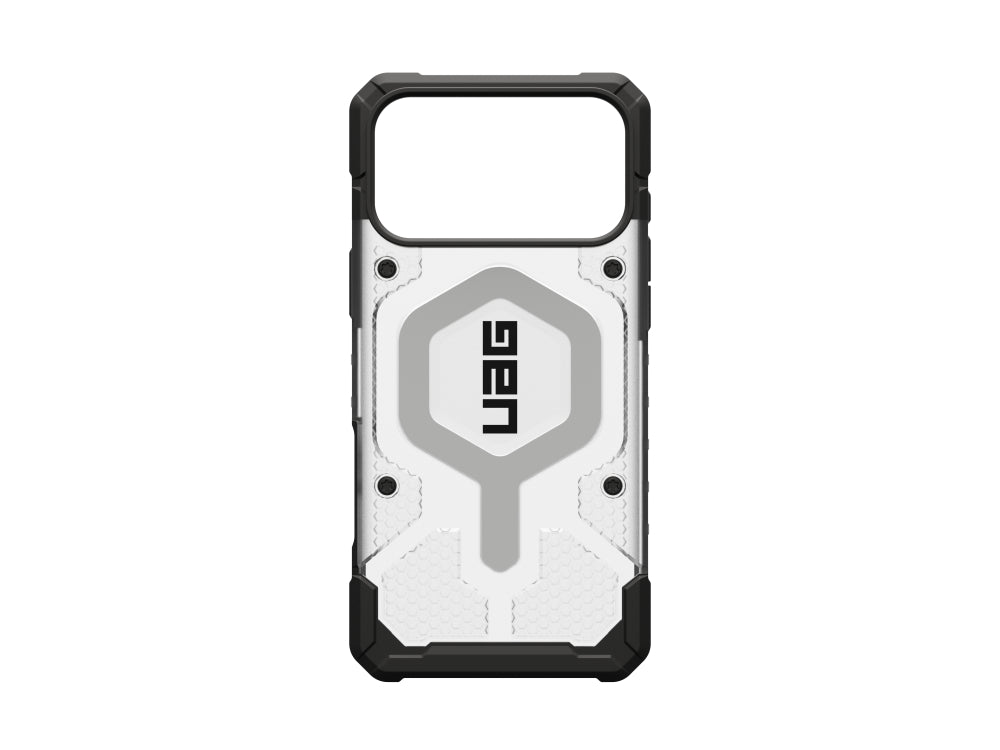 UAG Pathfinder Clear MagSafe Case for iPhone 18 Pro Max - Ice/Silver