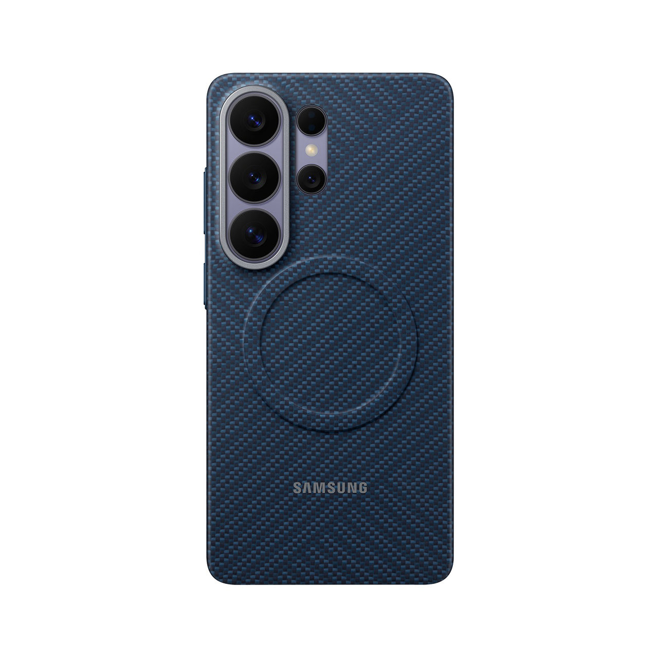 Samsung Galaxy S26 Ultra Carbon Magnet Case - Dark Blue