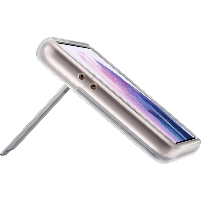 Samsung Clear Standing Cover Case for Galaxy S21 - Clear