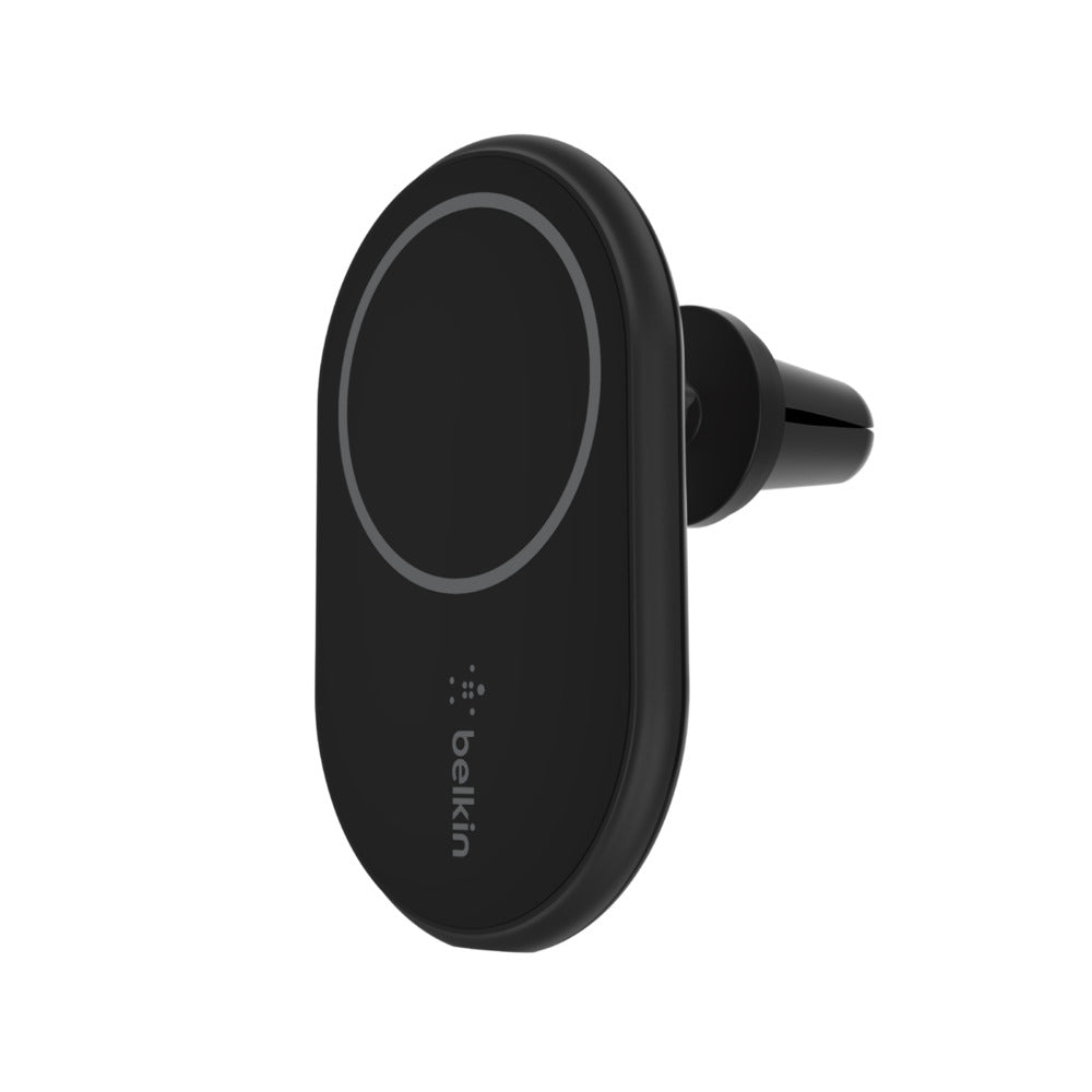 Belkin BoostCharge 10W Magnetic Wireless Car Charger Vent Mount - Black