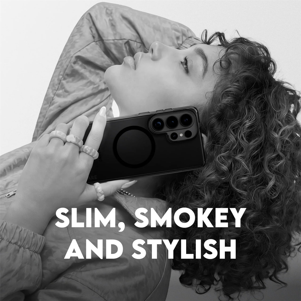 CARE by PanzerGlass Smokey Case for Samsung Galaxy S26+ - Black