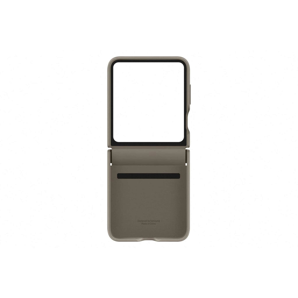 Samsung Flap ECO-Leather Case for Galaxy Z Flip5 Case - Etoupe