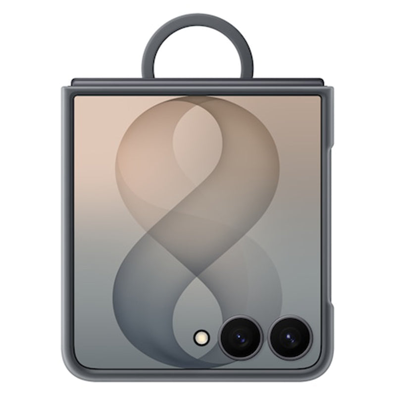 Samsung Silicone Ring Magnet Case for Galaxy Z Flip8 - Graphite