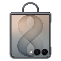 Samsung Silicone Ring Magnet Case for Galaxy Z Flip8 - Graphite