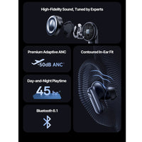 Thumbnail for Baseus Inspire XP1 TWS ANC Earbuds - Black