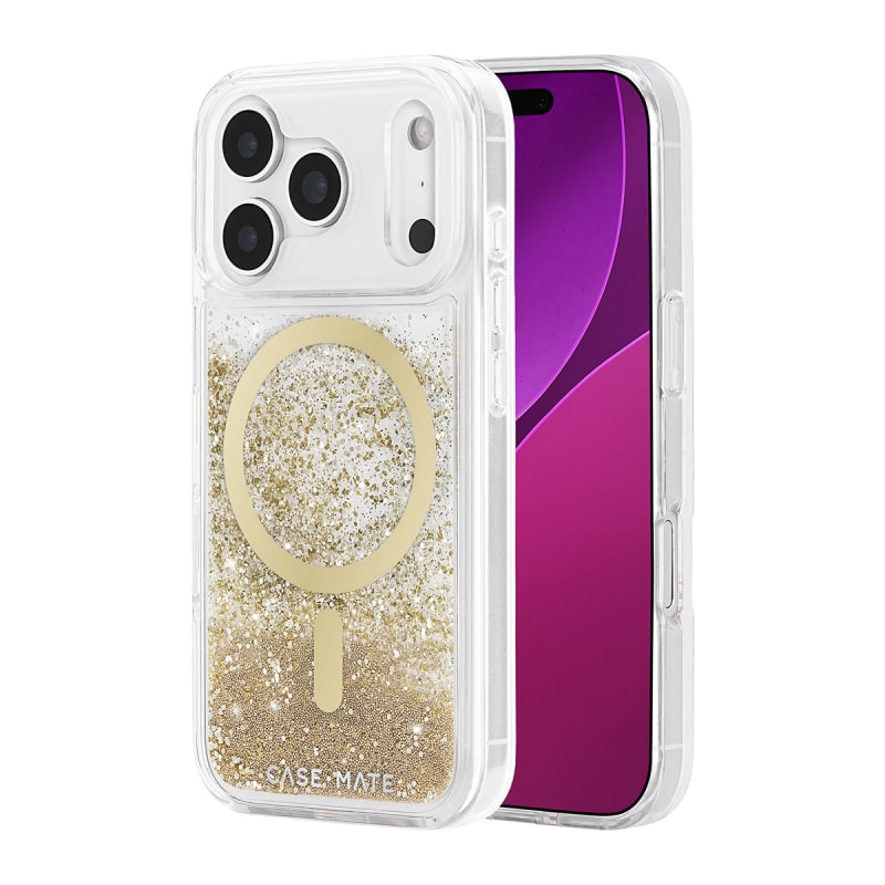 Case-Mate Waterfall MagSafe Case for Apple iPhone 17 Pro - Gold