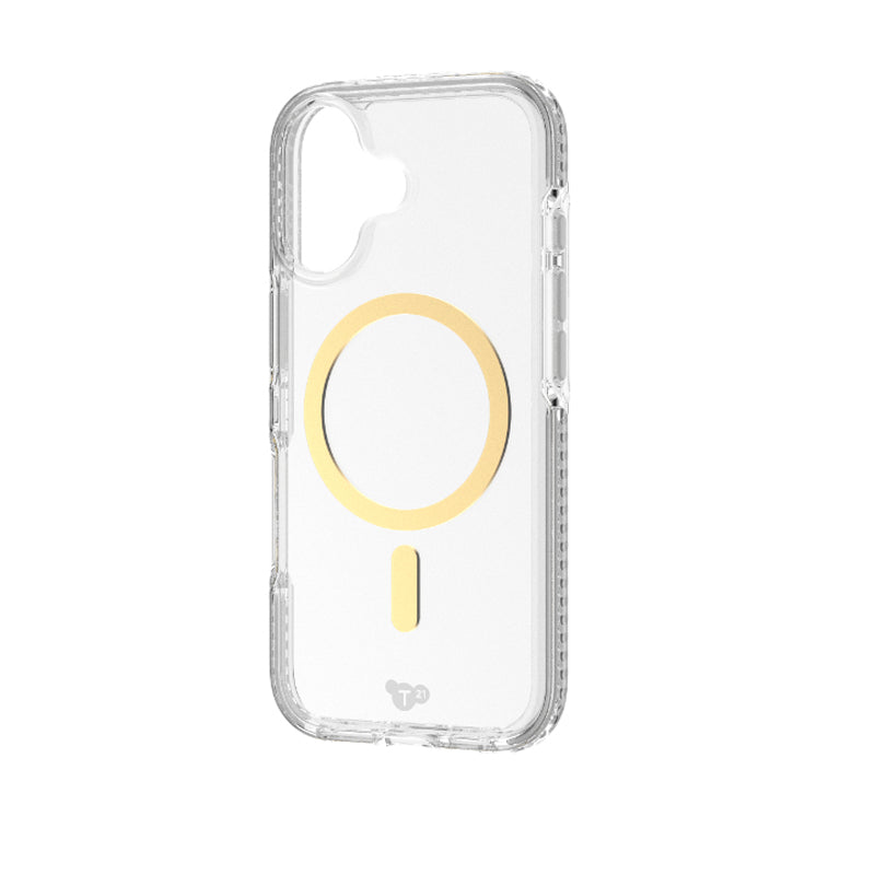 Tech21 EvoCrystal MagSafe Case for iPhone 17 - Metallic Gold