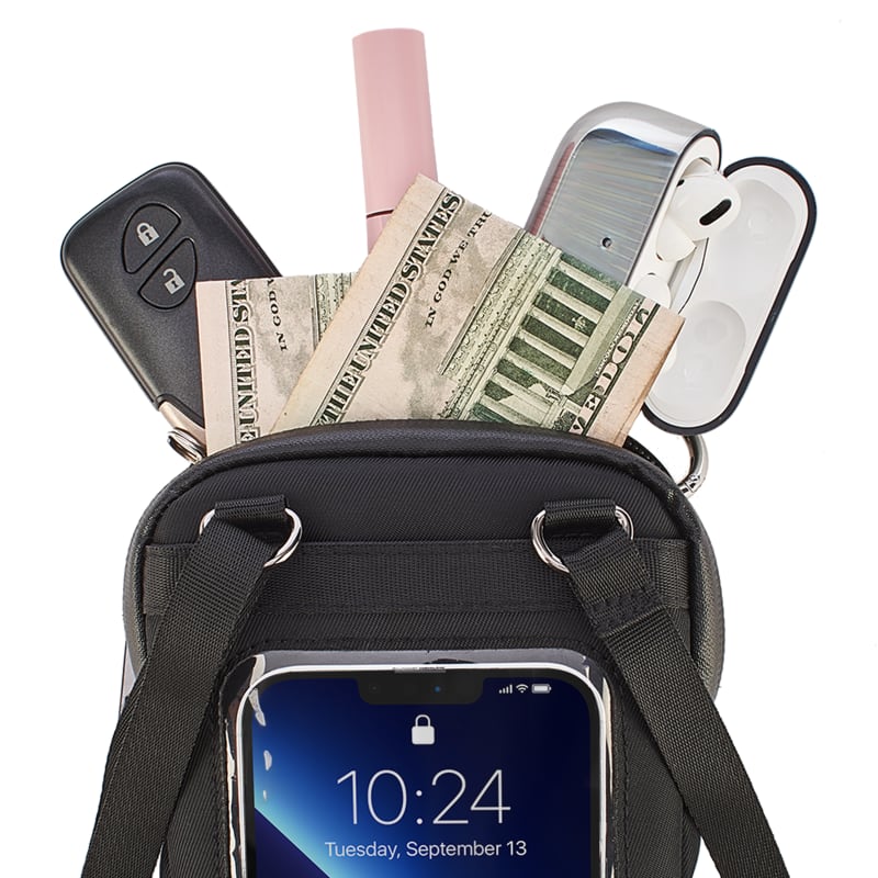 Case-Mate Universal - Crossbody Phone Case - Black