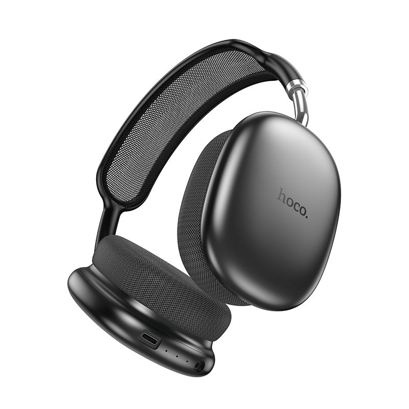 Hoco W55 Plus ANC Bluetooth Headphones - Space Gray Black