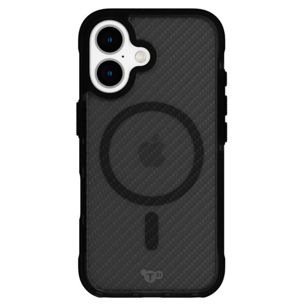 Tech21 EvoArmor MagSafe Back Case for iPhone 16 - Black