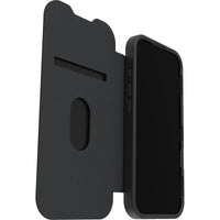 Thumbnail for OtterBox React Folio MagSafe Case for Apple iPhone 17- Black Crystal