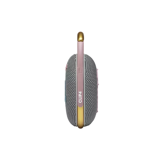 JBL Clip 4 Ultra-portable Waterproof Speaker - Grey/ Pink