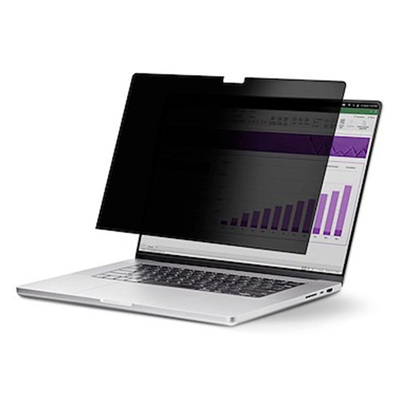 Startech Privacy Screen Protector for 13-inch MacBook Air M2 M3 M4 M5 Magnetic Laptop - Black