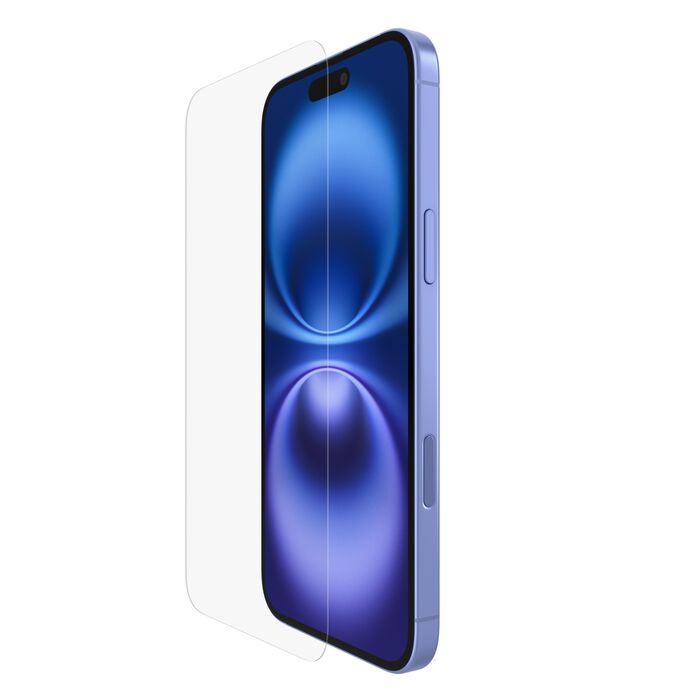 Belkin UltraGlass 2 Screen Protector for iPhone 16 Plus / 15 Plus / iPhone 14 Pro Max