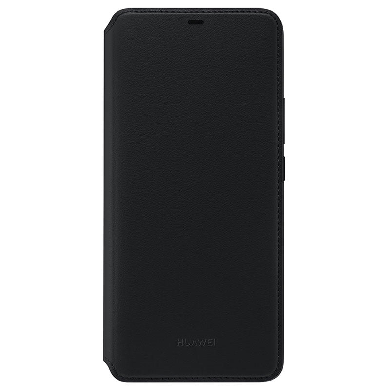 Huawei Mate20 Pro Wallet Cover - Black