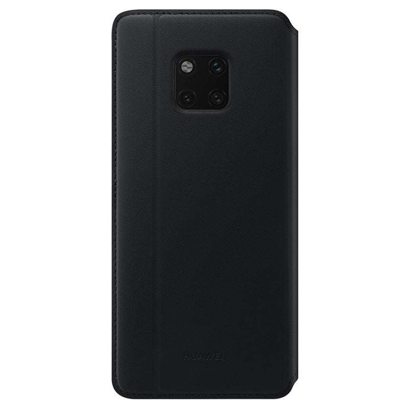 Huawei Mate20 Pro Wallet Cover - Black